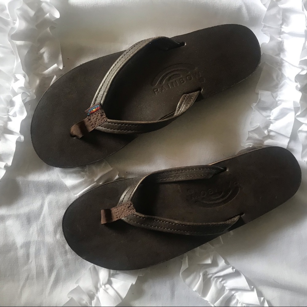 NWOT Rainbow Sandals